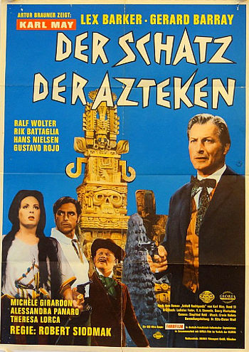 Treasure of the Aztecs (1965) poster