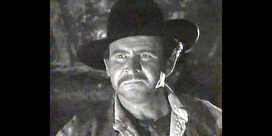 Barton MacLane as Texas Jack Barton, leader of an outlaw gang in The Dude Goes West (1948)