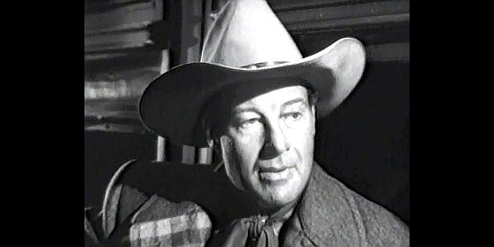 Bill Elliott as Gary Conway, an ex-soldier whose plans change once he returns to Texas in The Gallant Legion (1948)