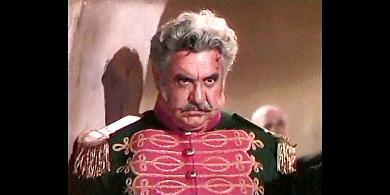 Billy Gilbert as Gen. Felipe Toro, spotting an imposter in The Kissing Bandit (1948)