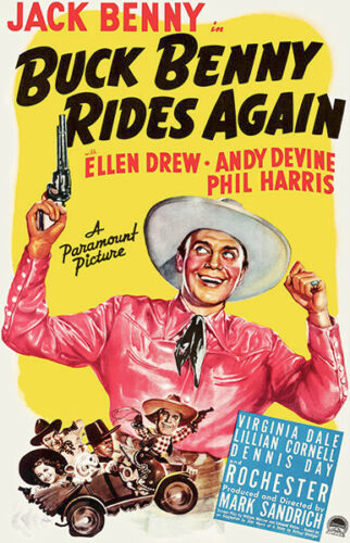Buck Benny Rides Again (1940) poster