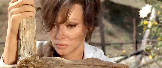 Claudie Lange as Annie, John Forest's girlfriend in Vengeance is Mine (1967)
