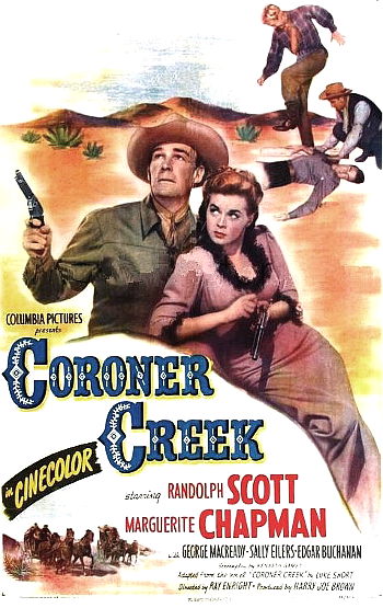Coroner Creek (1948) poster