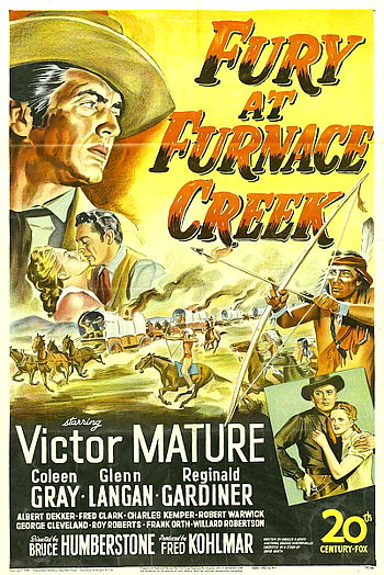 Fury at Furnace Creek (1948) poster