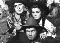 Jack Benny, Andy Devine and Ellen Drew as Joan Cameron in Buck Benny Rides Again (1940)