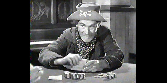 James Gleason as Sam Briggs, the old-timer who befriends Daniel Bone in The Dude Goes West (1948)
