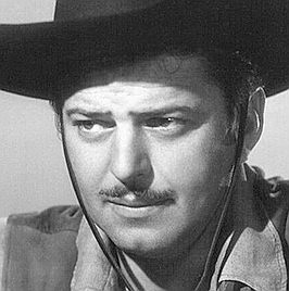 John Carroll as John Wesley Barker in The Fabulous Texan (1947)