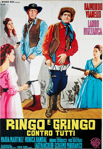 Ringo and Gringo Against All (1966) poster