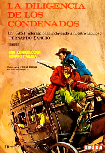 Stagecoach of the Condemned (1970) poster