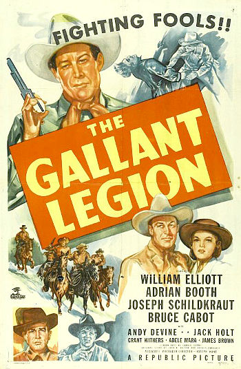 The Gallant Legion (1948) poster