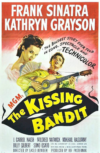 The Kissing Bandit (1947) poster