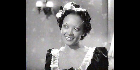 Theresa Harris as Josephine Templeton, the gal who turns Rochester's head in Buck Benny Rides Again (1940)