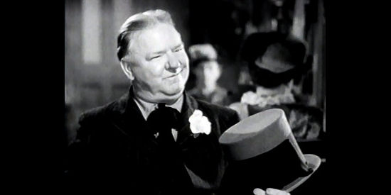 W.C. Fields as Cuthbert Twillie, eager to make an impression on lovely Flower Belle Lee in My Little Chickadee (1940)