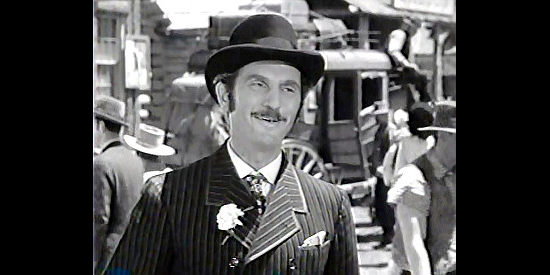 Walter Wolf King as John Beecher, assigned the task of acquiring Dead Man's Gulch in Go West (1940)