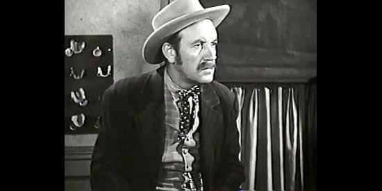 Addison Richards as Matt Lashan, owner of the crooked ranch where Dan lands a job in Texas (1941)