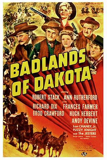 Badlands of Dakota (1941) poster
