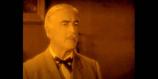 Charlie Lane as Jefferson Worth, Barbara's father, in The Winning of Barbara Worth (1926)