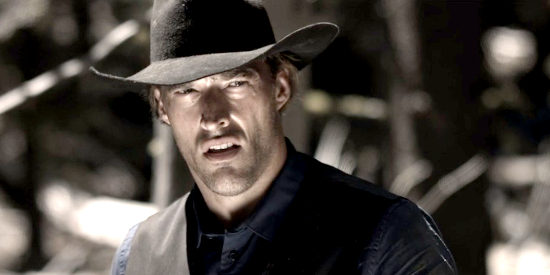 Colin Bryant as Marshal Patterson, on the search for a psycopath  in From Hell to the Wild West (2017).