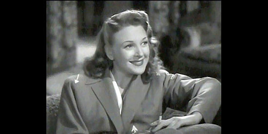Evelyn Anders as Celia Wellsby, the woman Pierre takes on a fishing excursion with her dad in Pierre of the Plains (1942)