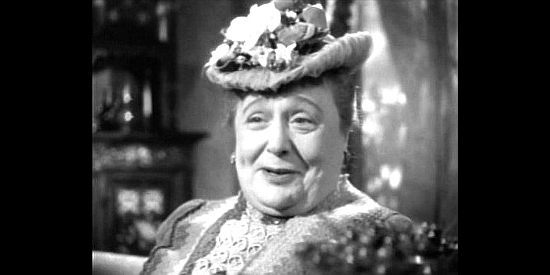 Florence Bates as Coventry Bellop, the socialite who helps CLio in Saratoga Trunk (1945)