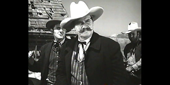 George Bancroft as Windy Miller, one of the men behind all the Texas trouble in Texas (1941)