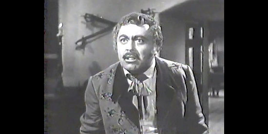 J. Edward Bromberg as Don Louis Quintero, the corrupt alcalde in The Mark of Zorro (1940)