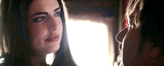 Kelsey Bohlen as Belle, Jonas's girl in Incident at Guilt Ridge (2020)