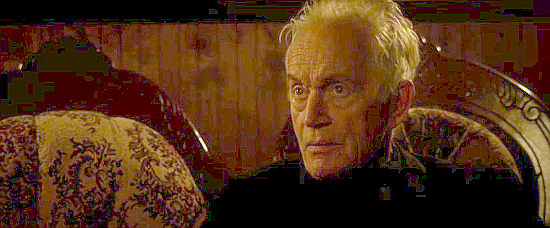 Lance Henrikson as The Devil offering deals or taking souls in West of Hell (2018)