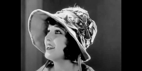 Madge Bellamy as Miriam Marsh, grown into a dark-haired beauty in The Iron Horse (1924)