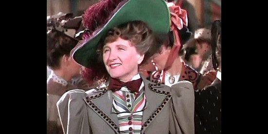 Marjorie Main as Sonora Cassidy, who's spent 14 years with the Harvey Girls in The Harvey Girls (1946)