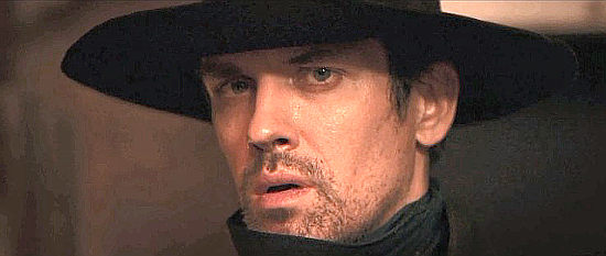 Neal Bledsoe as Frank Conner, a former Confederate soldier turned tormented killer in A Soldier's Revenge (2020)