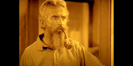 Paul McAllister as The Seer, helping bring life to the desert in The Winning of Barbara Worth (1926)