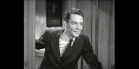 Phil Brown as Val Denton, Daisy's brother who winds up in trouble in Pierre of the Plains (1942)