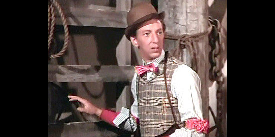 Ray Bolger as Chris Maule, a wannabe blacksmith in The Harvey Girls (1946)