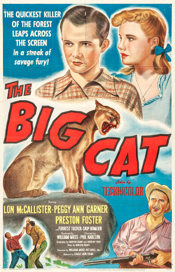 The Big Cat (1949) poster