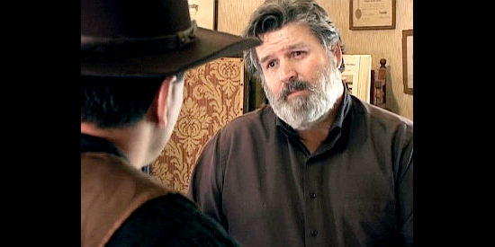 Thomas W. O'Mary as Doc Bennett, the sheriff's confidant in Sherrif of Contention (2010)