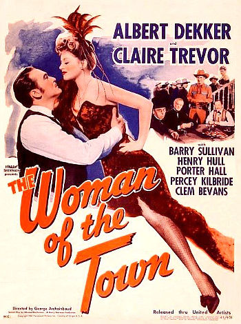 Woman of the Town (1943) poster