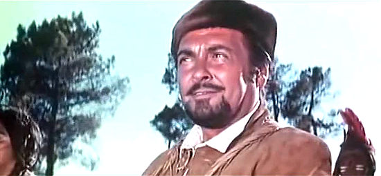 Armando Calvo as Lecomte, one of the men behind the rebellion in Mestizo (1965)