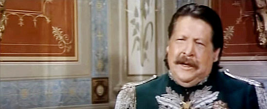 Fernando Sancho as Col. Michel Leblanche, a military commander with lots of problems in Son of Zorro (1973)