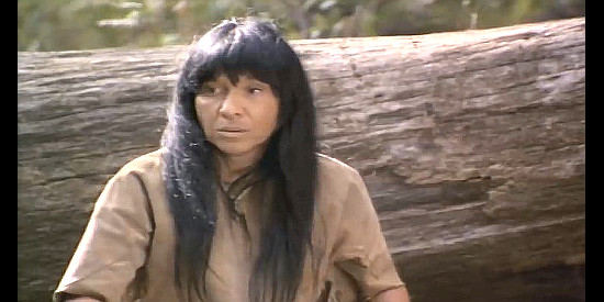 Buffy Sainte-Marie as Gesina, a chief's wife and leader among the Iroquis woman in The Broken Chain (1993)