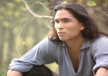 Eric Schweig as Joseph Brandt, a young man who's faith in the whites leads to trouble for his tribe in The Broken Chain (1993)