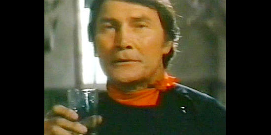 Jack Palance as Sheriff Friendlander, the man in charge in Welcome to Blood City (1977)