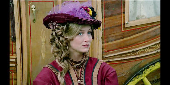 Kelly Rowan as Hallie Russell, the pretend wife of a cattle king in Black Fox, Good Men and Bad (1995)