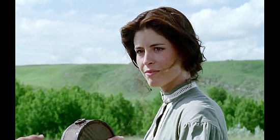 Nancy Sorel as Sarah Johnson, Alan's wife, in Black Fox, Good Men and Bad (1995)