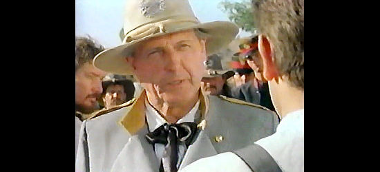 Adrian Steed as Sheldon, the former Confederate leading the former Rebels in Mexico in Guns of Honor (1994)