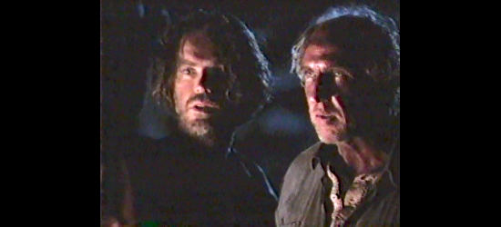 Bruce Greenwood as Jervis Walker and Brion James as Jake Walker, outlaw leaders in Rio Diablo (1993)