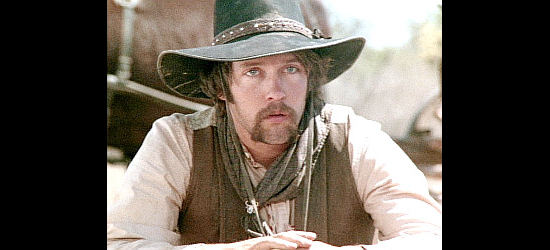D.B. Sweeney as Dish Boggett, the young cowboy who falls for Lorena Wood in Lonesome Dove (1989)