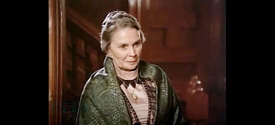 Jean SImmons as Sarah Keyes, Margaret's mother, in One More Mountain (1994)