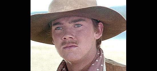 Ricky Schroder as Newt Dobbs, the young man assumed to be Woodrow Call's son in Lonesome Dove (1989)