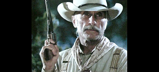 Robert Duvall as Augustus McCrae, preparing for a night raid on a den of thieves in Lonesome Dove (1989)